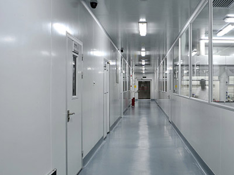 電子半導(dǎo)體百級(jí)無(wú)塵凈化車(chē)間裝修效果圖